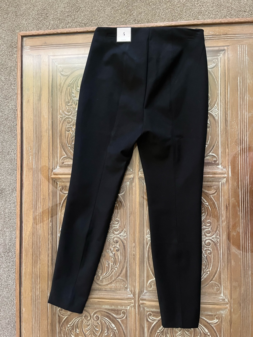 White House Black Market Black Skinny Dress Pants - Picture 2 of 5